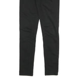 LEVI'S Womens Black Slim Skinny Denim Jeans Cotton Blend W26 L27 Stretch Zip