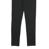 LEVI'S Womens Black Slim Skinny Denim Jeans Cotton Blend W26 L27 Stretch Zip
