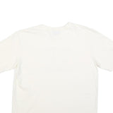 NAUTICA Mens White Graphic T-Shirt L Short Sleeve Crew Neck Cotton L