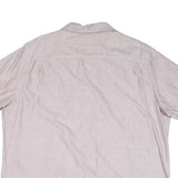 LEVI'S Mens Light Grey Cotton Blend Shirt 2XL Casual Button-Up Pocket