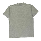 Vintage Firefighter Screen Stars Single Stitch T-Shirt - Large Grey Cotton Blend