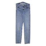 LEVI'S Mens Slim Fit Blue Denim Cotton Blend Jeans W27 L30 Classic Zip Pocket