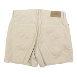 NAUTICA Womens Shorts Beige Casual Plain M W30 Cotton Blend Comfort Style