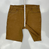 Dickies Carpenter Shorts - 37W 10L Brown Cotton Blend