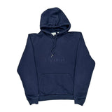 Lacoste Hoodie - Large Navy Cotton