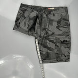 Wrangler Camo Cargo Shorts - 32W 9L Camo Cotton
