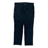 Dickies Pants - 36W 31L Black Cotton
