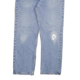 CARHARTT Mens Regular Fit Straight Leg Denim Light W34 L28 Zip Cotton Blend