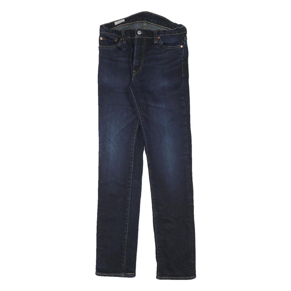 LEVI'S 511 Mens Jeans Blue Slim Skinny Denim Medium W27 L31 Classic Zip Closure