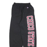 CHAMPION Womens Joggers Black Chico State Regular Straight M W28 L30 Cotton