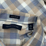 Tommy Hilfiger Checked Shirt - Large Multicoloured Cotton
