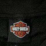 Mid America Harley-Davidson Columbia, Mo Harley Davidson Graphic Zip Up - Large Black Cotton Blend