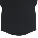 PUMA Womens Black Graphic T-Shirt UK 14 Short Sleeve Crew Neck Sport Casual