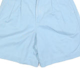 LIZ CLAIBORNE Womens Shorts Blue Casual Plain S W28 Summer Wear