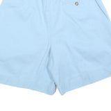 LIZ CLAIBORNE Womens Shorts Blue Casual Plain S W28 Summer Wear