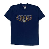 South Dakota State University Am College T-Shirt - Large Navy Cotton