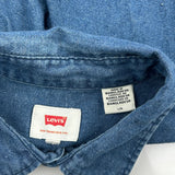 Levis Denim Shirt - Large Blue Cotton