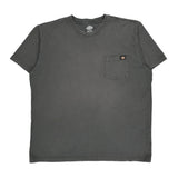 Dickies T-Shirt - 2XL Gray Cotton