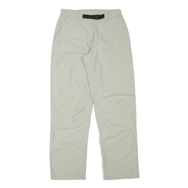 ODLO Womens Polyester Blend Beige Regular Fit Straight Trousers W29 L31 Outdoor