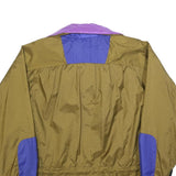 MOUNTAIN GEAR Womens Olive & Purple Outdoor Zip Jacket L Polyester Blend