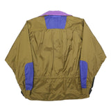 MOUNTAIN GEAR Womens Olive & Purple Outdoor Zip Jacket L Polyester Blend