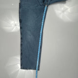 Carhartt Double Knee Carpenter Jeans - 36W 33L Blue Denim