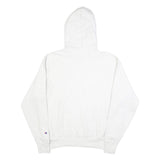 CHAMPION REVERSE WEAVE Mens White Holy Cross Pullover Hoodie L Cotton Blend