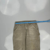 Carhartt Carpenter Trousers - 30W 31L Grey Cotton