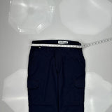 Carhartt Cargo Pants - 32W 30L Navy Cotton