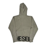 Diesel Hoodie - Large Beige Cotton