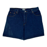 550 Levis Denim Shorts - 34W UK 16 Blue Denim