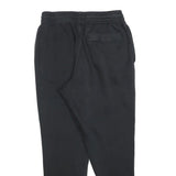 NIKE Mens Joggers Black S W24 L26 Sportswear Slim Tapered Cotton Blend