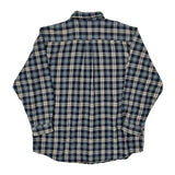 Carhartt Checked Flannel Shirt - XL Blue Cotton