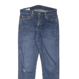 LEVI'S 512 Mens Jeans Blue Slim Skinny Denim Medium W30 L30 Zip Cotton Blend