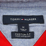 Tommy Hilfiger Polo Shirt - Medium Red Cotton