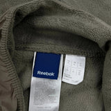Reebok Full Zip Fleece Jacket - XL Gray Polyester