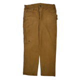 Dickies Carpenter Pants - 38W 34L Brown Cotton