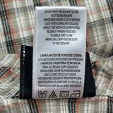 Skull And Crossbones Graphic Harley Davidson Checked Flannel Shirt - Small Multicoloured Cotton