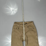 Kickers Carpenter Trousers - 30W 29L Beige Corduroy