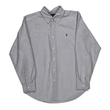 Ralph Lauren Shirt - Large Grey Cotton