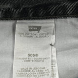 Levis Jeans - 32W 30L Grey Cotton