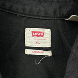 Levis Denim Shirt - 2XL Black Cotton