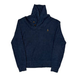 Polo By Ralph Lauren Sweater - Small Blue Cotton