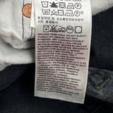Levis 501 Jeans - 38W 30L Black Cotton