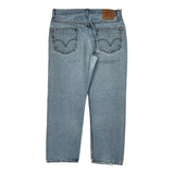 505 Levis Jeans - 32W 28L Light Wash Cotton