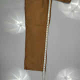 Dickies Double Knee Carpenter Trousers - 38W 30L Brown Cotton