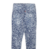 LEVI'S Womens Jeans Blue Slim Skinny Denim Leopard Print W25 L25 Stylish