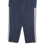 ADIDAS Mens Joggers Navy Blue & White Classic Tapered L W30 L28 Sportswear