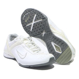 NIKE Shox R3 Womens Low Top Trainers White Synthetic UK 5 Lightweight Comfort