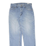 CARHARTT Mens Jeans Blue Regular Straight Denim Medium W32 L34 Workwear Zip